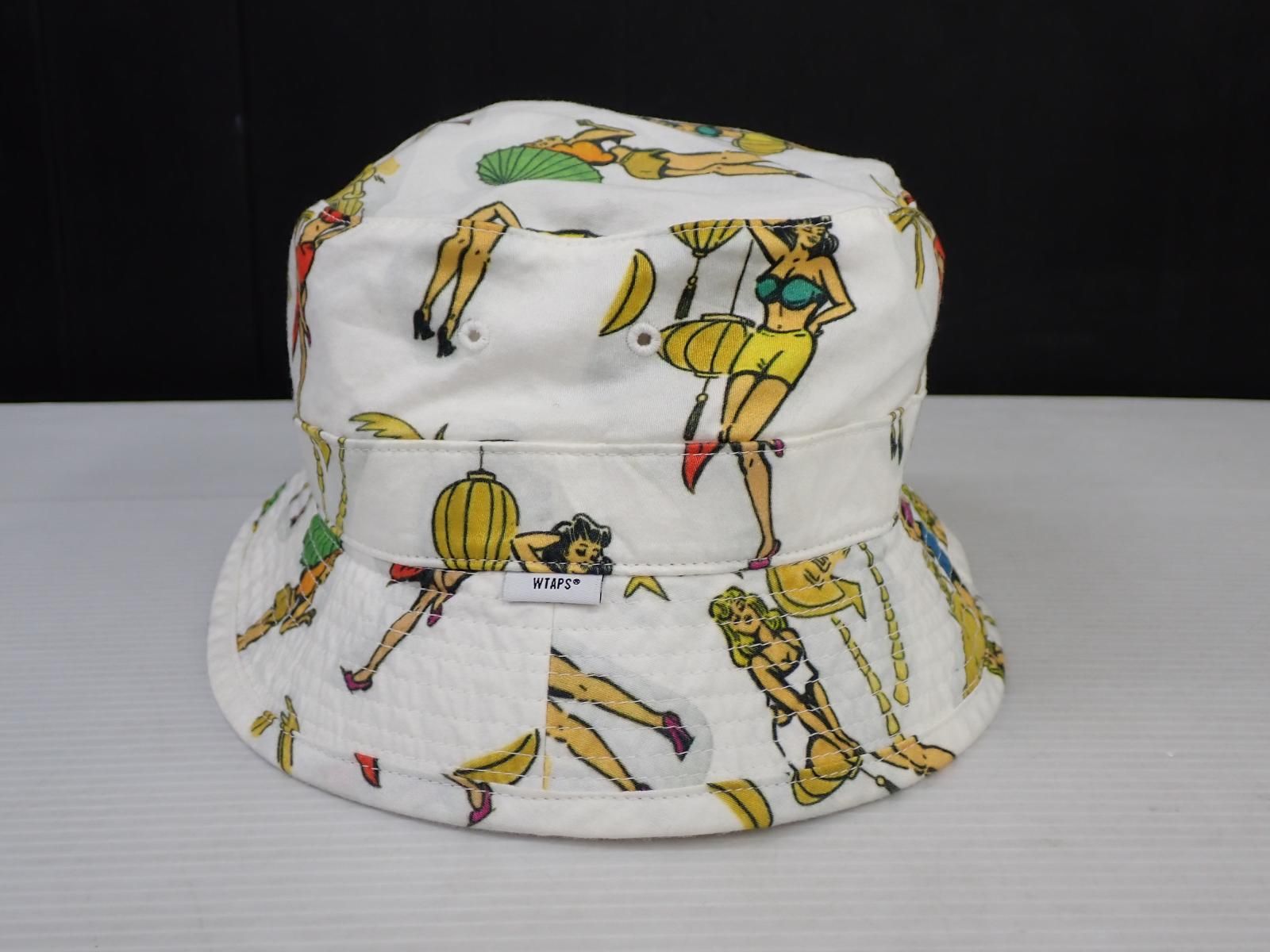 ☆10838☆WTAPS ダブルタップス 20SS BUCKET 02/HAT.COTTON. SATIN