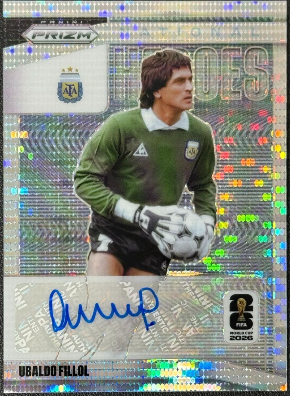 9/29まで出品】Ubaldo Fillol ウバルド・フィジョール Panini Prizm