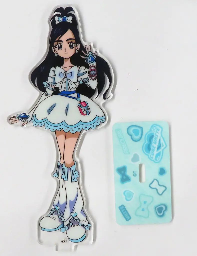 プリキュアプリティストア POPUP ふたりはプリキュア アクリルスタンド 2個 中古】アクリルスタンド・アクリルパネル キュアホワイト アクリル