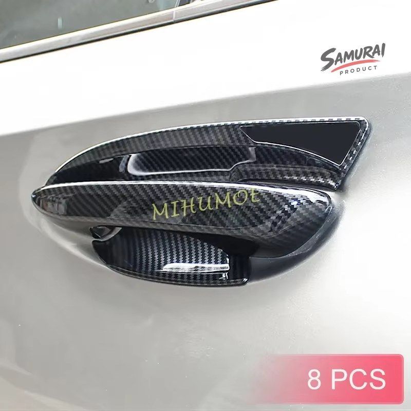 カーボンドアハンドルカバー+サラウンドトリム レクサス UX 200 250h UX300e 2019 - 24