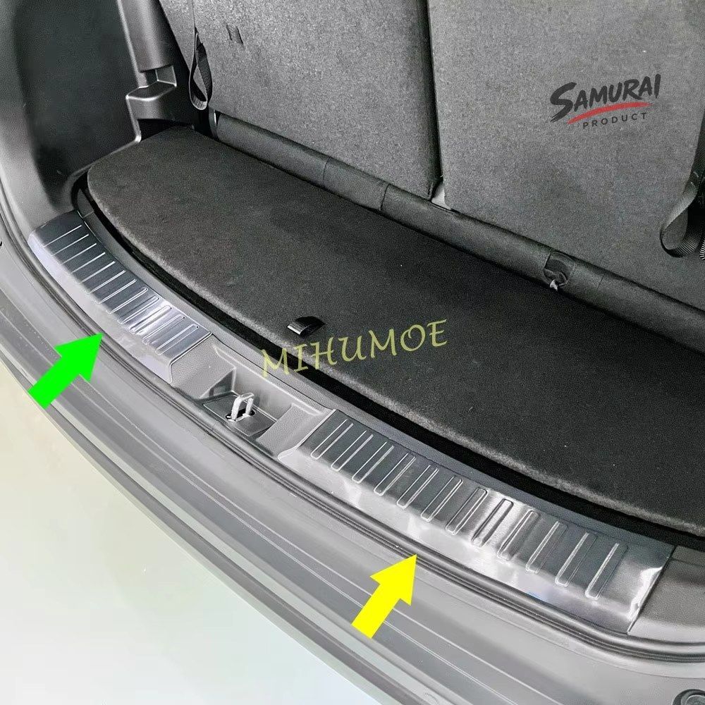 ホンダ CR-V 2023 2024 リアバンパー トランクシル スカッフプロテクターカバー ラゲッジエントリーガード