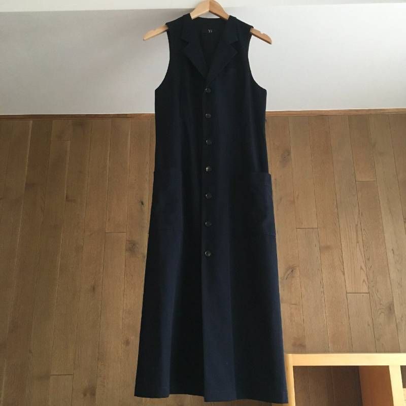 Y's ワイズ ヨウジヤマモト　ワンピース ロング丈 美品 ワイズ Y's ヨウジヤマモト ロング ワンピース YN-D50-105 - メルカリ