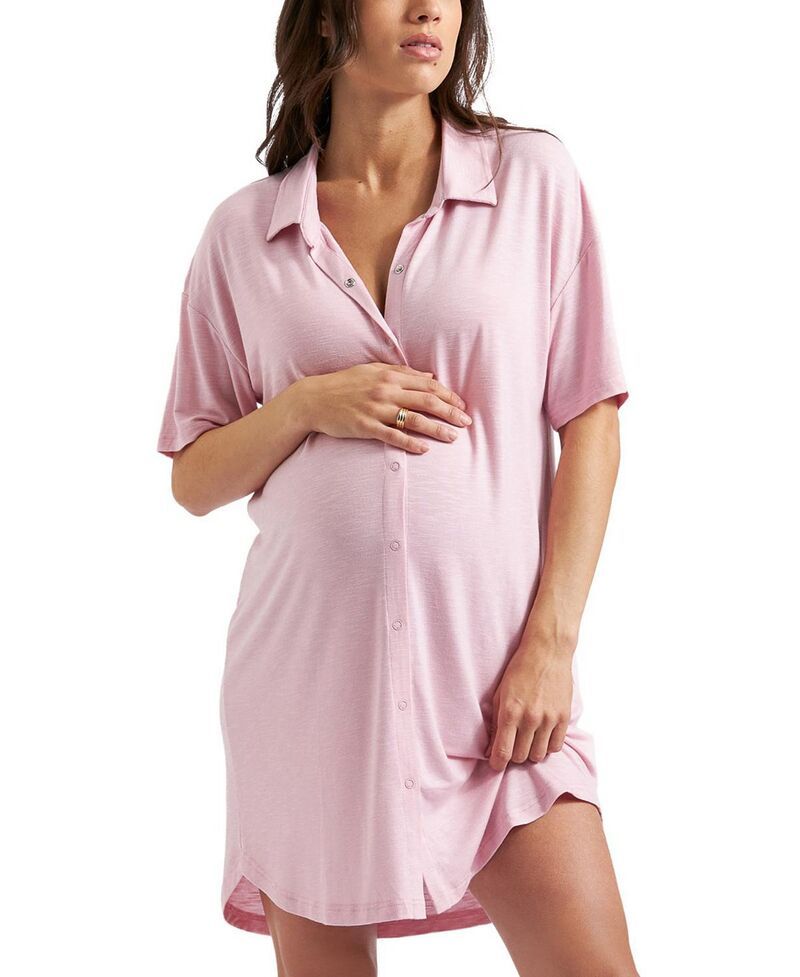 ライプマタニティ レディース トップス シャツ Ripe Maternity Dreamy Night Shirt Pink ピンク 17,986円