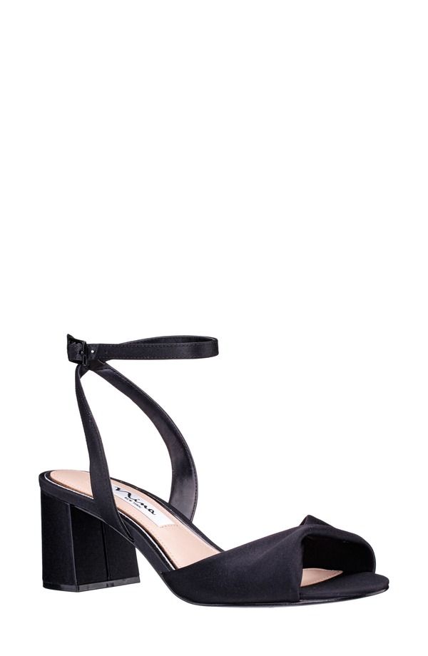 ニナ レディース シューズ ヒール サンダル Nina Nigella Sandal Women BLACK ブラック 19,330円