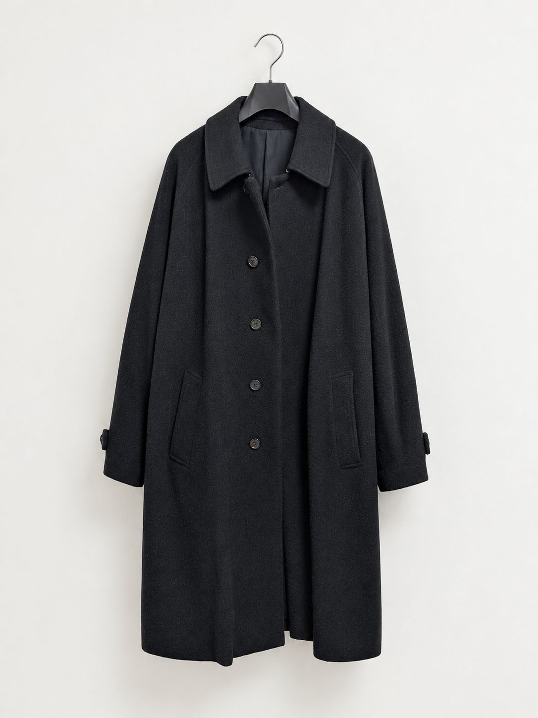 MARKAWARE 25AW ウールカシミヤ ウォークアバウトコート サイズ2 黒