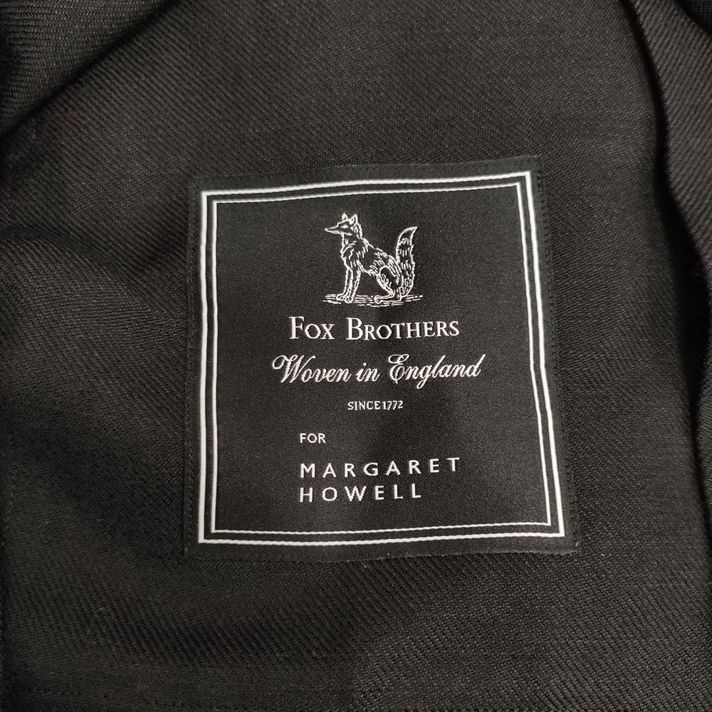MARGARET HOWELL/FOX BROTHERS 578-5253205 サイズ1 ウールリネン