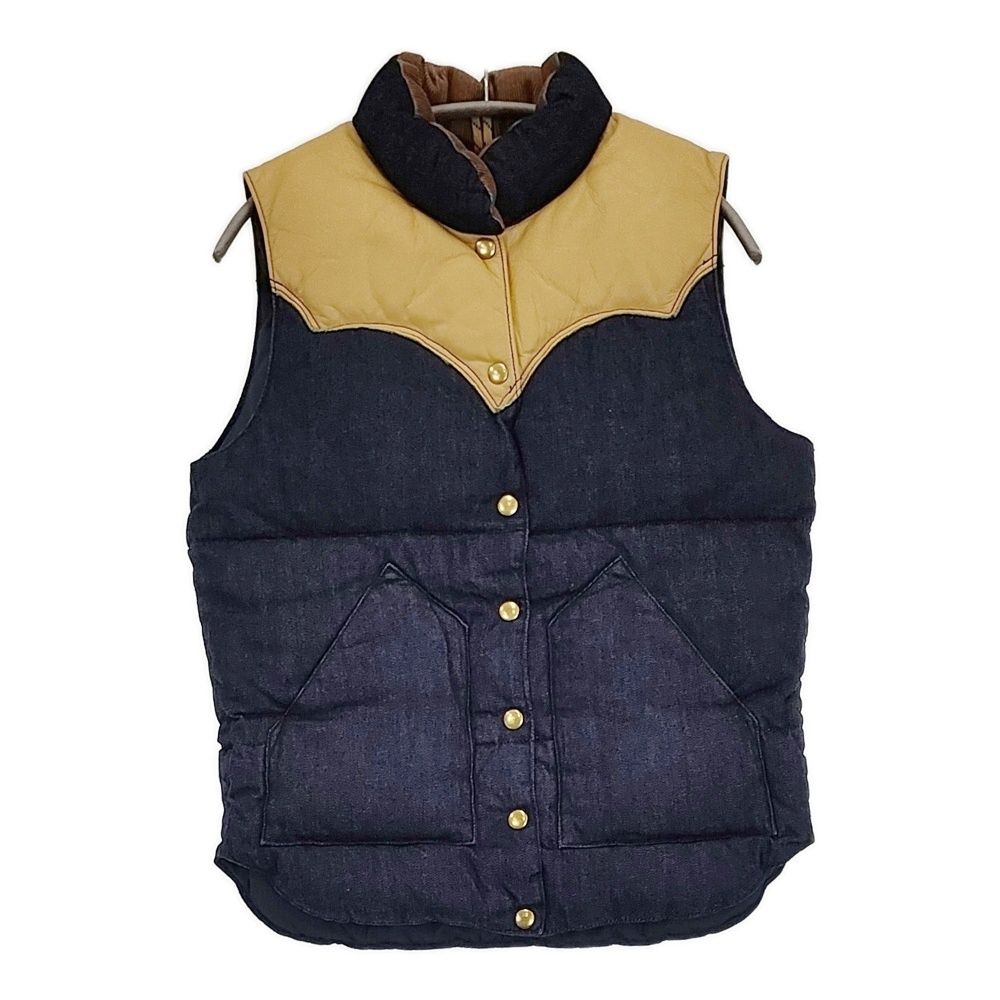 Rocky Mountain Women's Down Vest DENIM-INDIGO デニムインディゴ