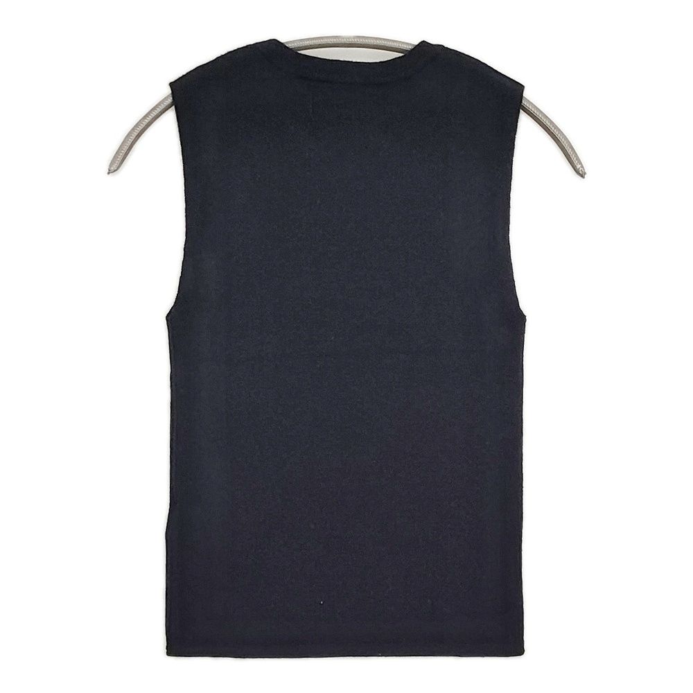 エクストリームカシミア　カシミアベスト　ネイビー extreme cashmere 新品 コットンカシミヤ ニットベスト ノースリーブ