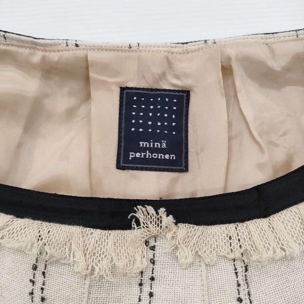 mina perhonen sunny spot 刺繍 ka5393 サイズ1 ウールアンゴラシルク
