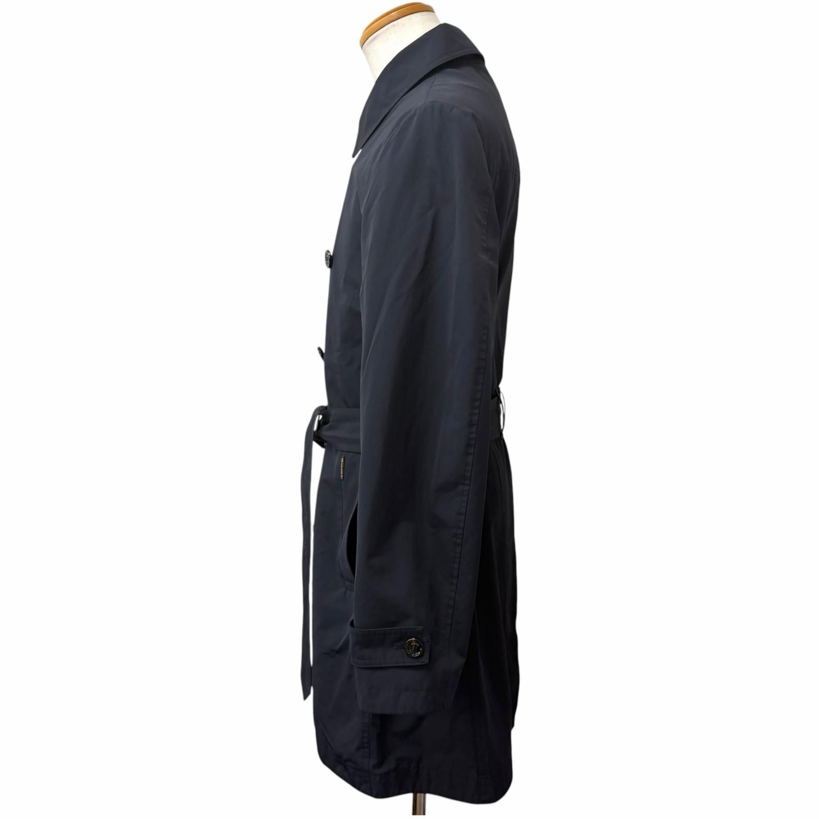 極美品□MOORER ムーレー MELFI-WM ロゴボタン ダブルブレスト