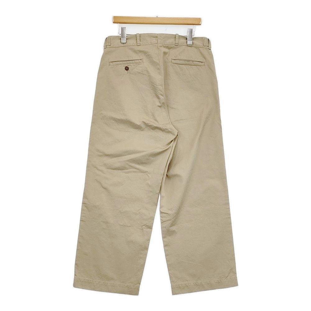 chimala チマラ チノパン　アジャスター　PLEASE 別注　サイズ32 chimala CHINO WAIST ADJUSTABLE TROUSER 日本製 サイズ32 コットン