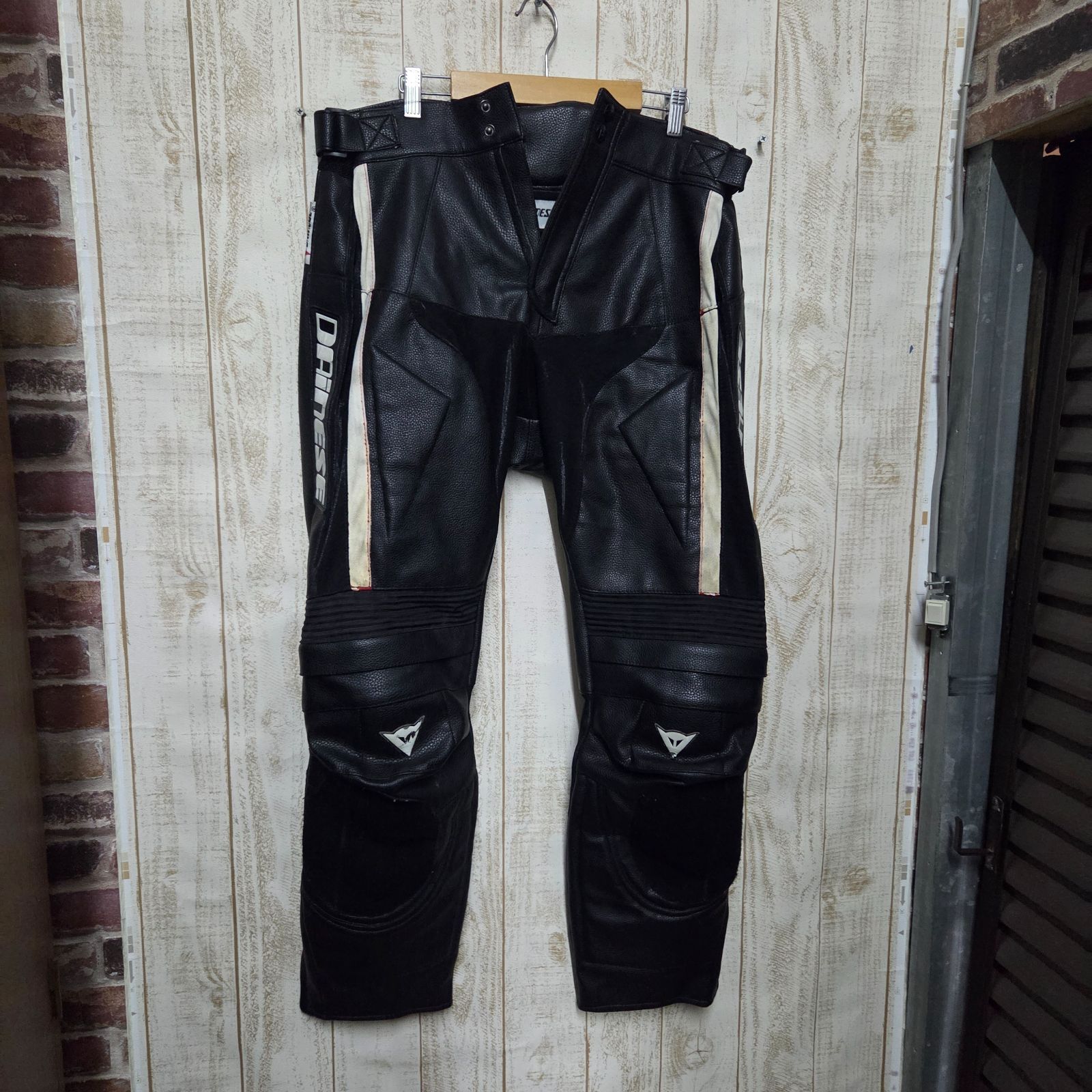 89 S07325 Dainese ダイネーゼ レザー レーシングパンツ レザーパンツ