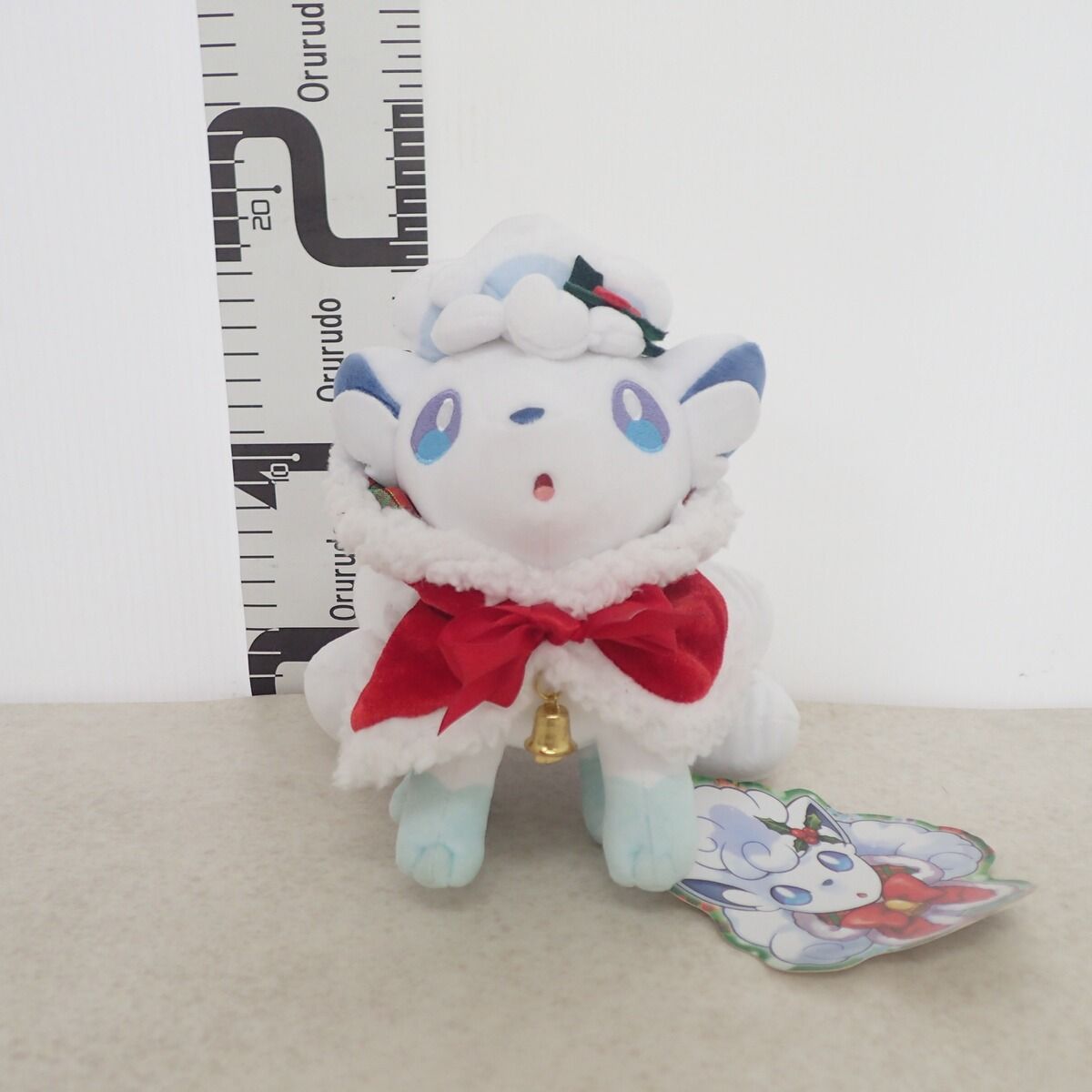 ポケモンセンター ぬいぐるみ クリスマス2017 アローラロコン 紙タグ