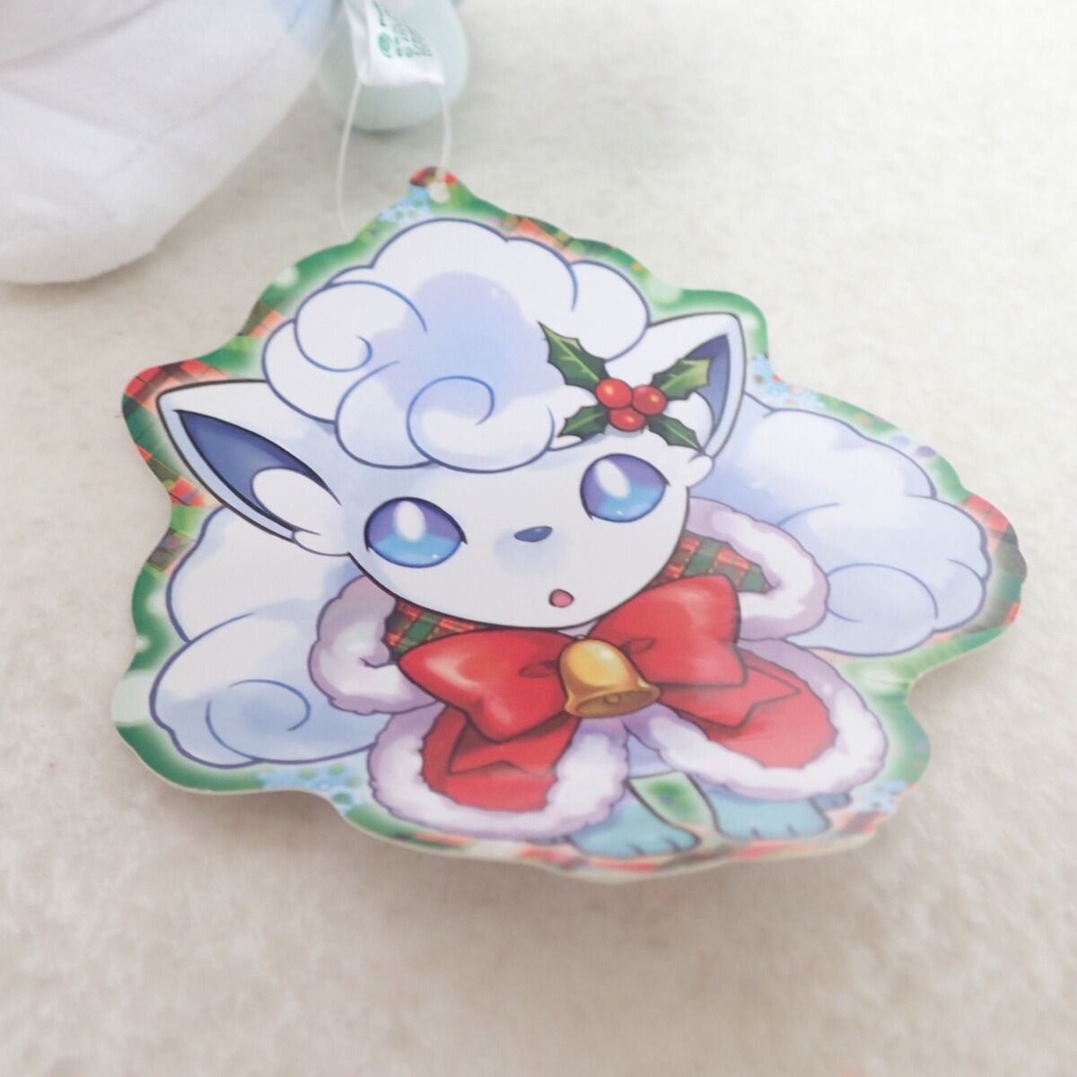 ポケモンセンター ぬいぐるみ クリスマス2017 アローラロコン 紙タグ