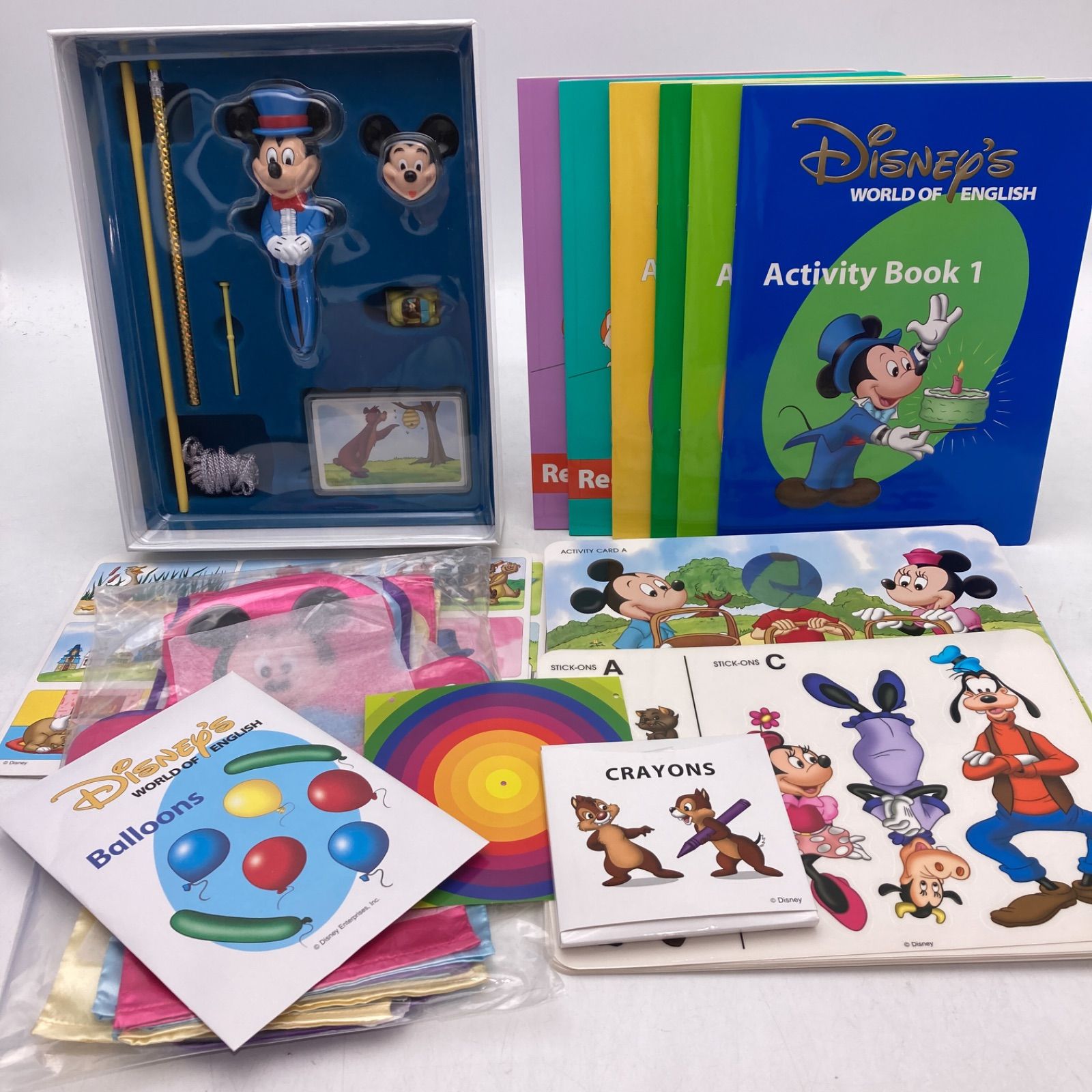 メインプログラム　絵本 CD ブルーレイ　ディズニー英語システム　804421 メインプログラム 絵本 CD DVD ディズニー英語システム DWE 901421