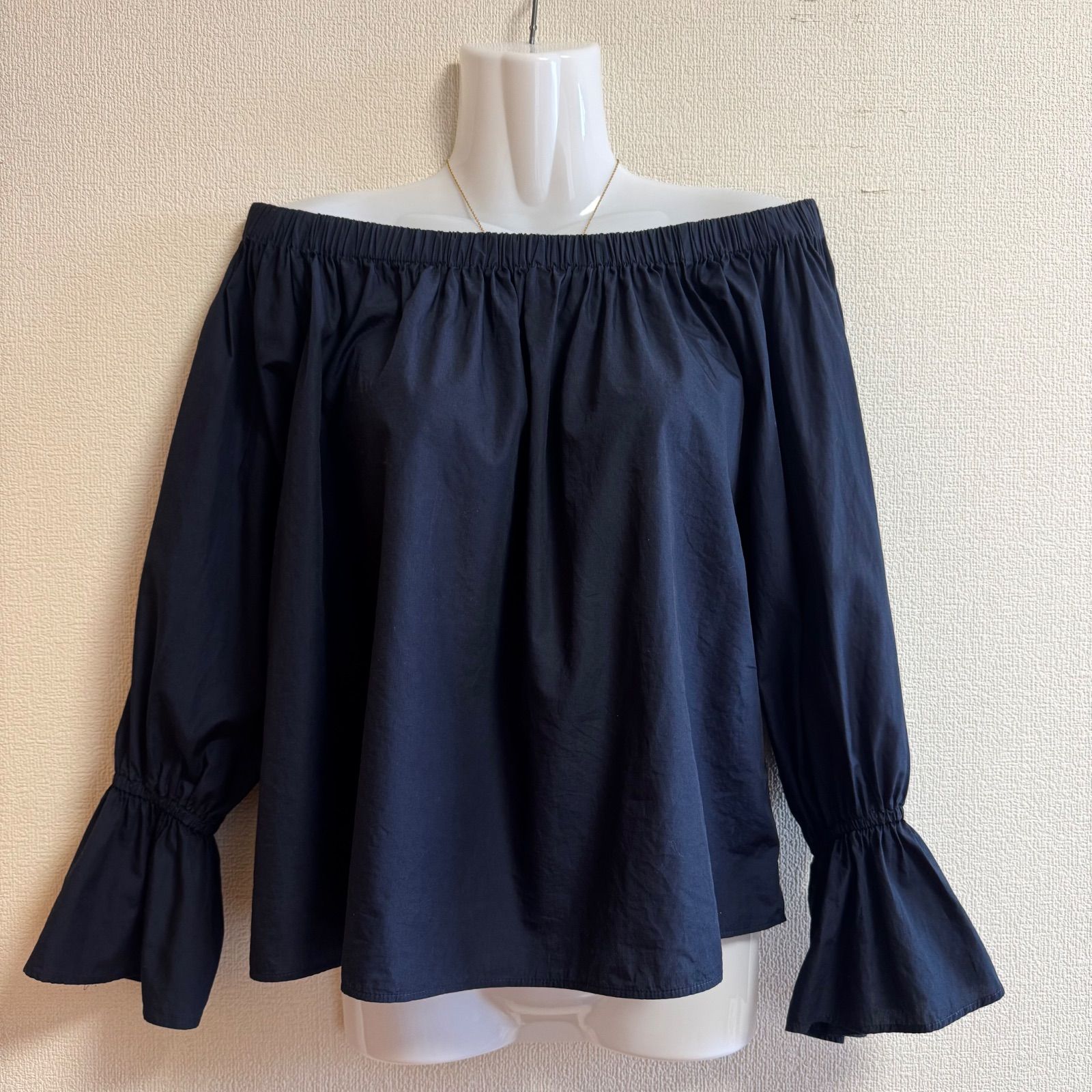 Deuxieme Classe ドゥーズィエムクラス コットン オフショルダー