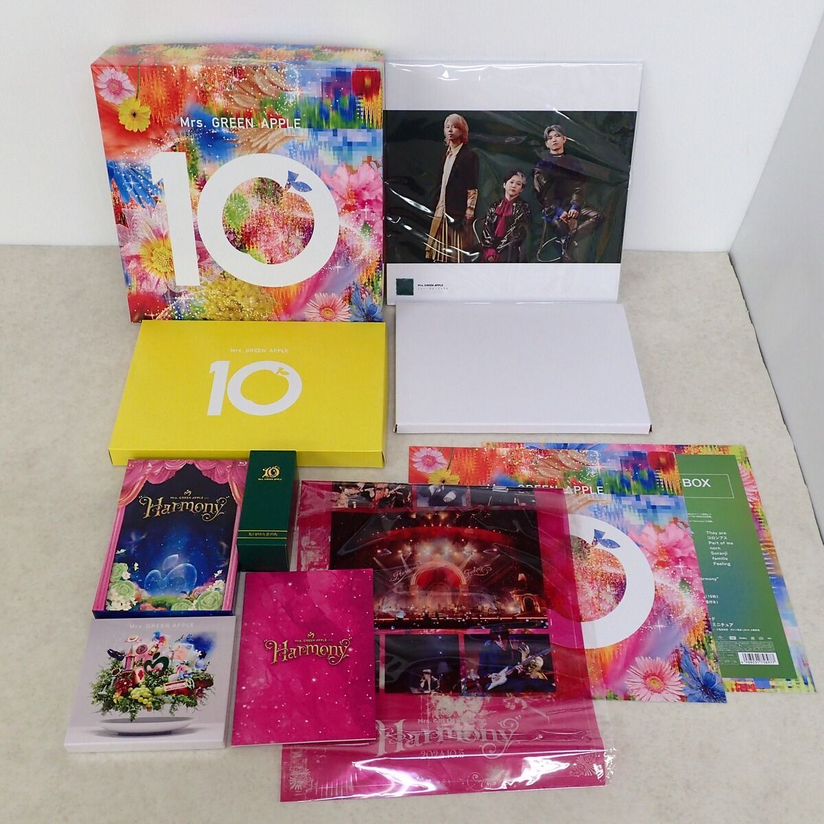 Mrs.GREEN APPLE 10 ＆ Harmony COMPLETE BOX 初回生産限定盤【IO