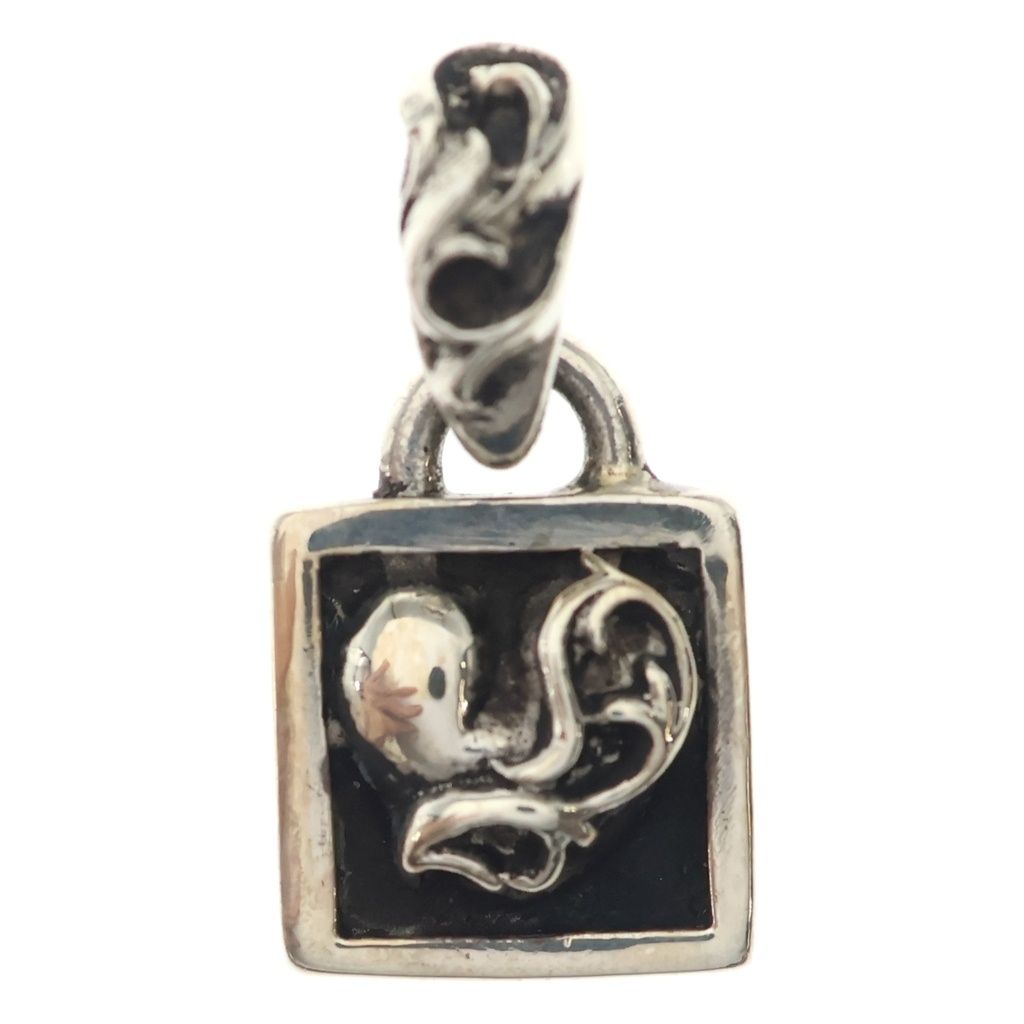 CHROME HEARTS (クロムハーツ) FRAMED HEART フレームドハート チャーム ペンダントトップ シルバー BCA273