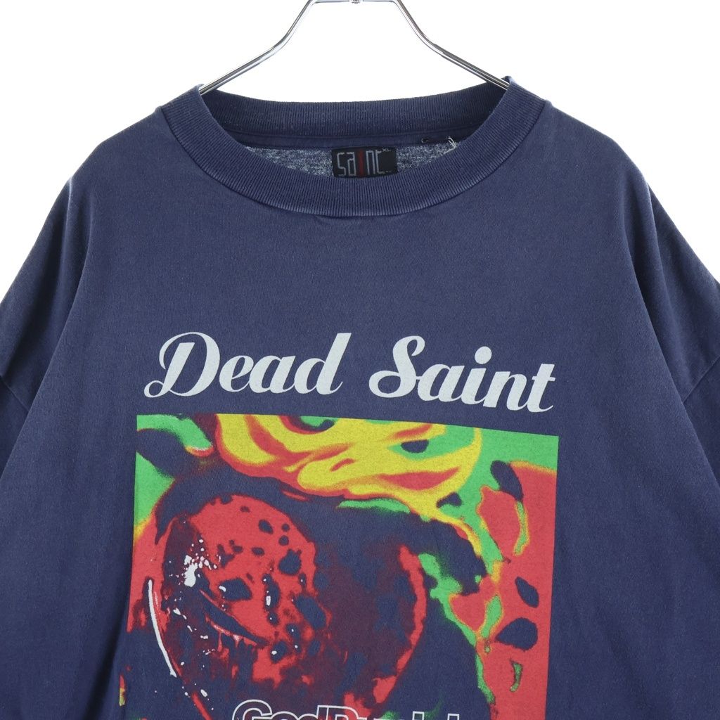 セントマイケル 24SS Dead SS Tee Lサイズ SAINT MICHAEL (セントマイケル) 24SS DEAD SAINT Tee 半袖Tシャツ