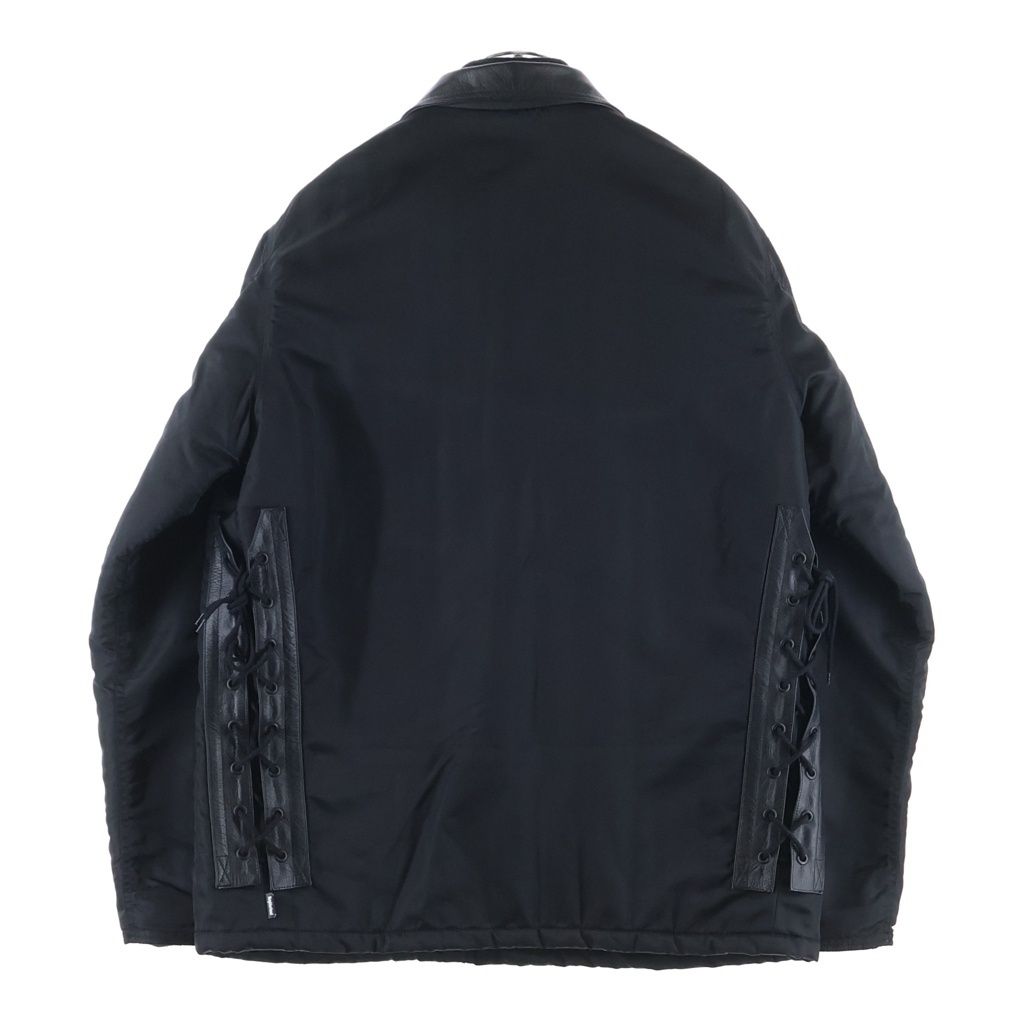 最終値下げ　NEIGHBORHOOD ポリスジャケット NEIGHBORHOOD (ネイバーフッド) 06AW POLICE N-JKT 中綿入り/襟レザー
