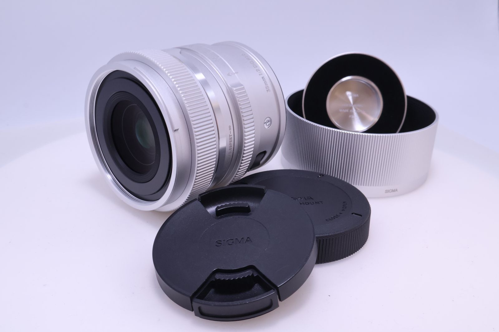 ほぼ新品】SIGMA 35mm F2 DG シルバー Contemporary ライカLマウント