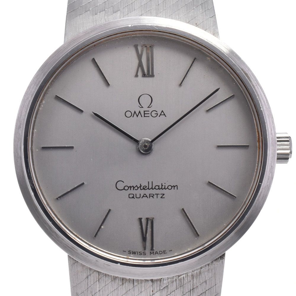 値下 オメガ OMEGA コンステレーション SS シルバー クォーツ メンズ 内箱付き 腕時計 K#148066 56,940円