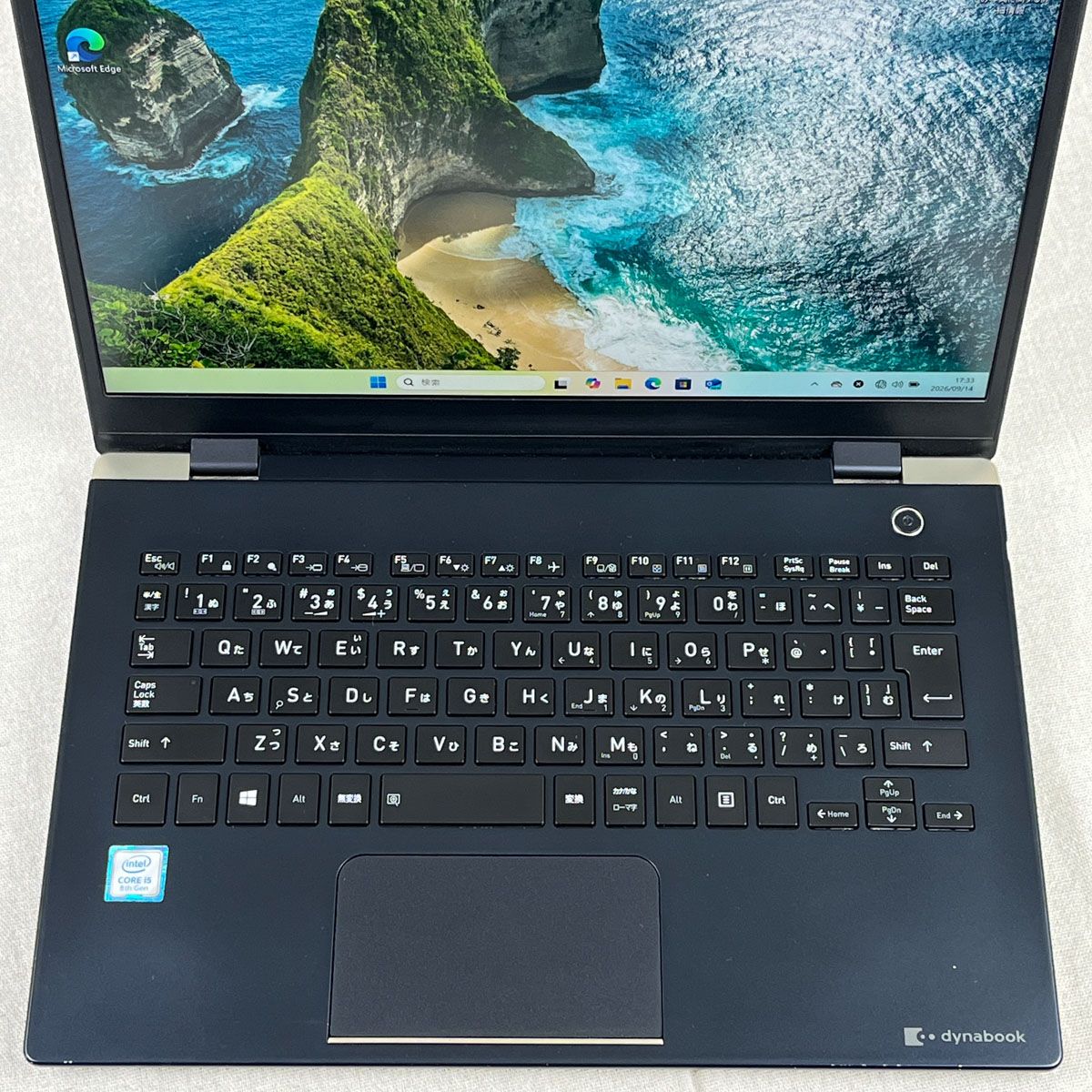 【ジャンク扱い】dynabookノートPC 【型番】P1G6JDBL ◇ジャンク品・本体のみ◇ノートPC パソコン dynabook P1-G6JP-BL【i5