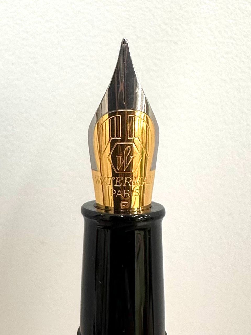 亘】WATERMAN ウォーターマン フィリアス 万年筆 グリーンマーブル