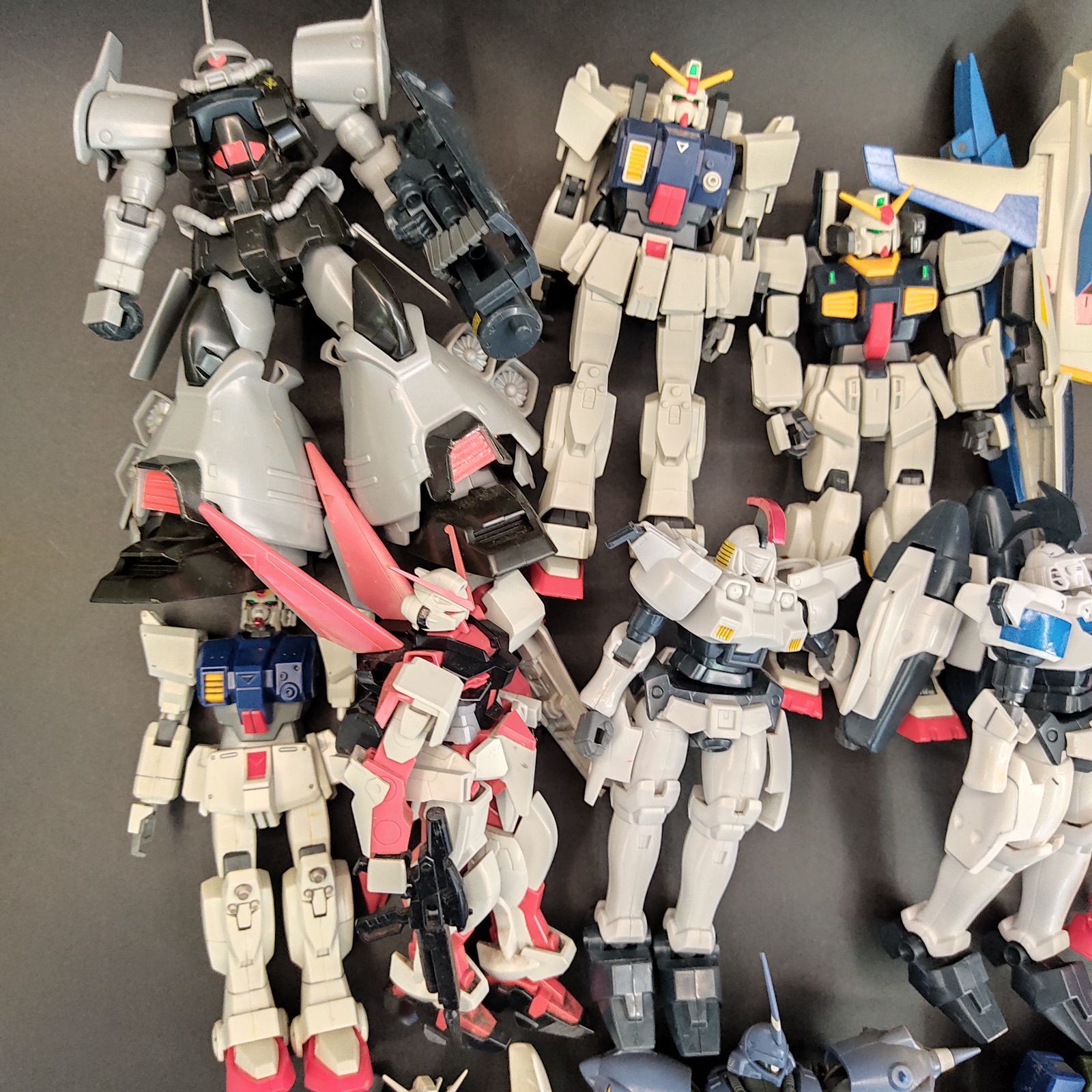 ガンプラ【未検品/ジャンク、パーツ取り用、キズ、ほこり、欠品多数