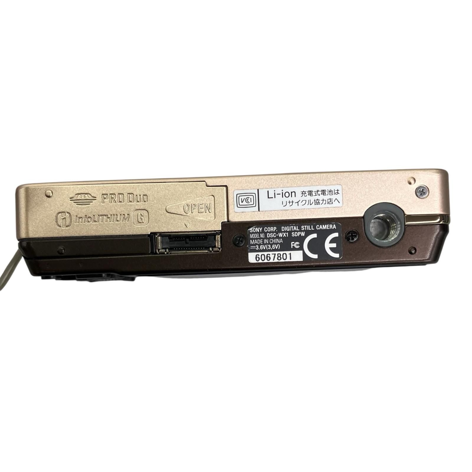186000 動作未確認 SONY ソニー コンパクトデジタルカメラ DSC-WX1
