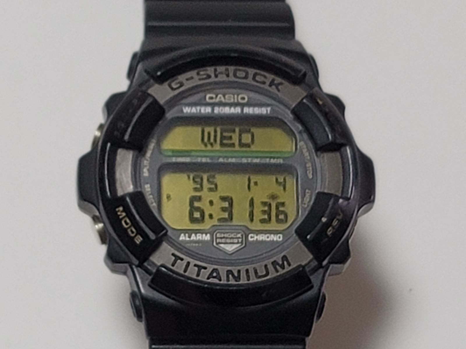 ☆【ジャンク】カシオ G-SHOCK 初代 MR-G MRG-1 モジュール 1556