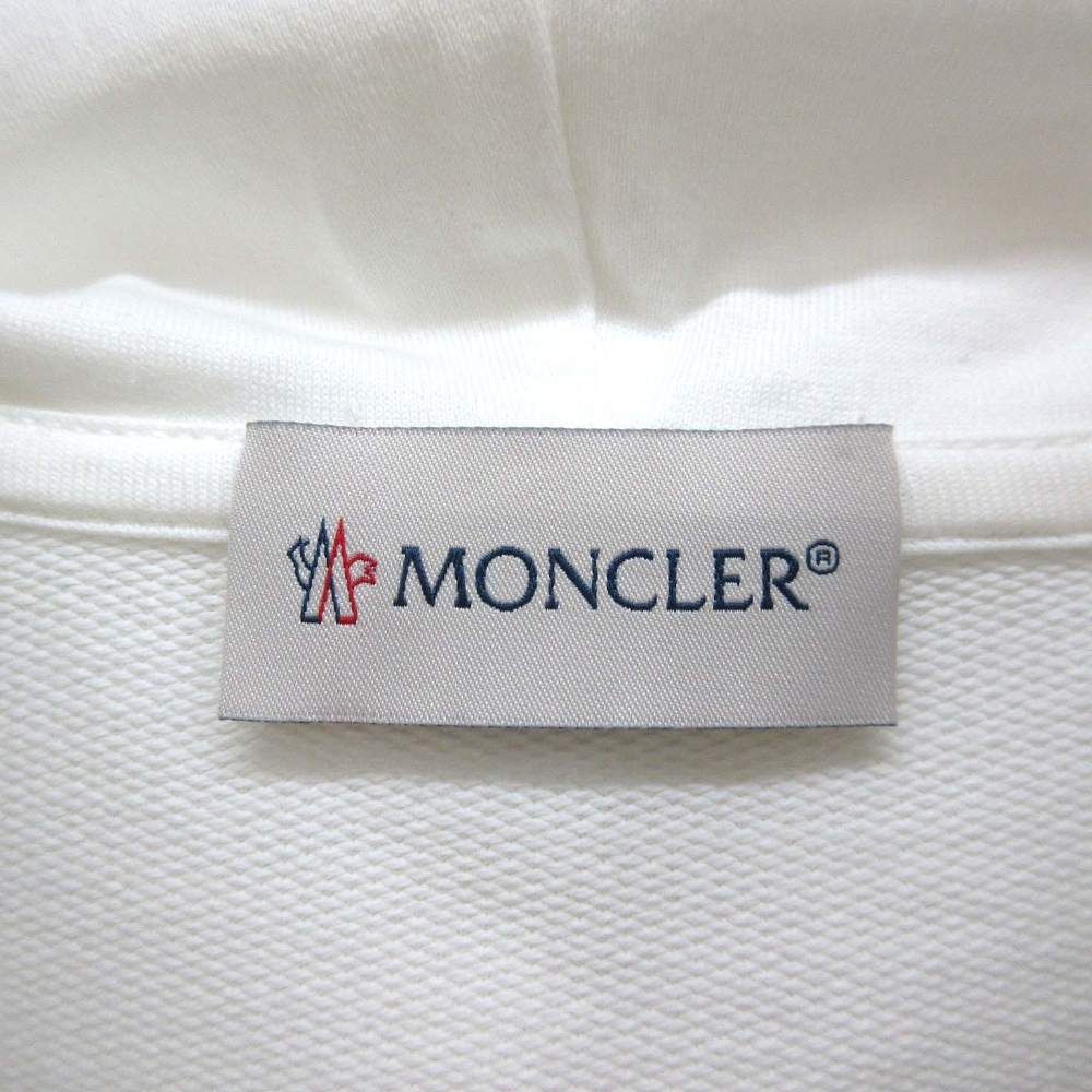 モンクレール MONCLER ロゴ 刺繍 スウェット フーディ プルオーバー