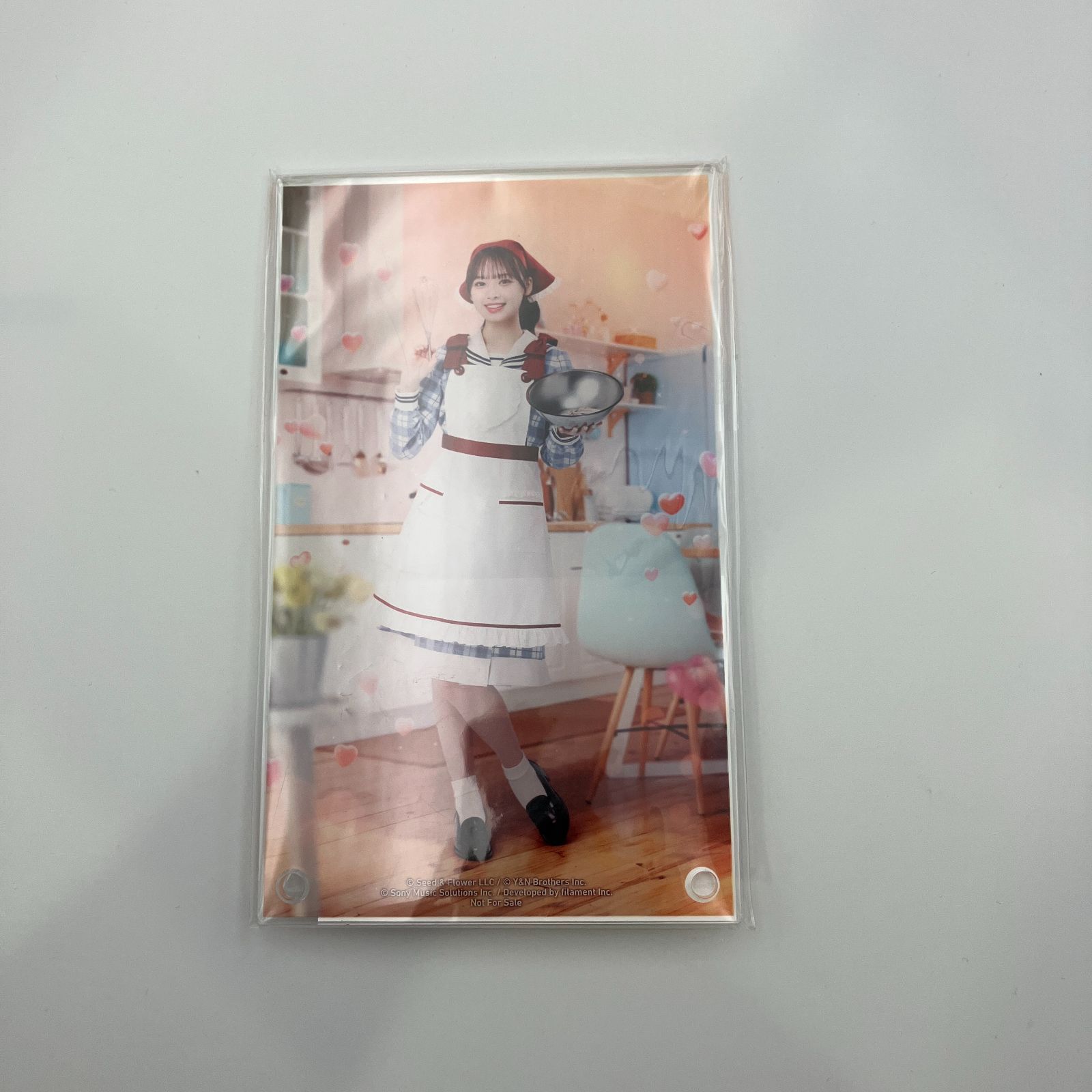 日向坂46 濱岸ひより アクリルアートパネル 「日向坂46とふしぎな図書
