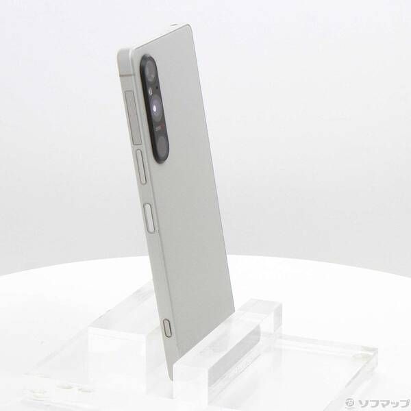 Xperia 1 V プラチナシルバー　本体のみ　256GB SONY Xperia 1 V 256GB プラチナシルバー 中古 - メルカリ