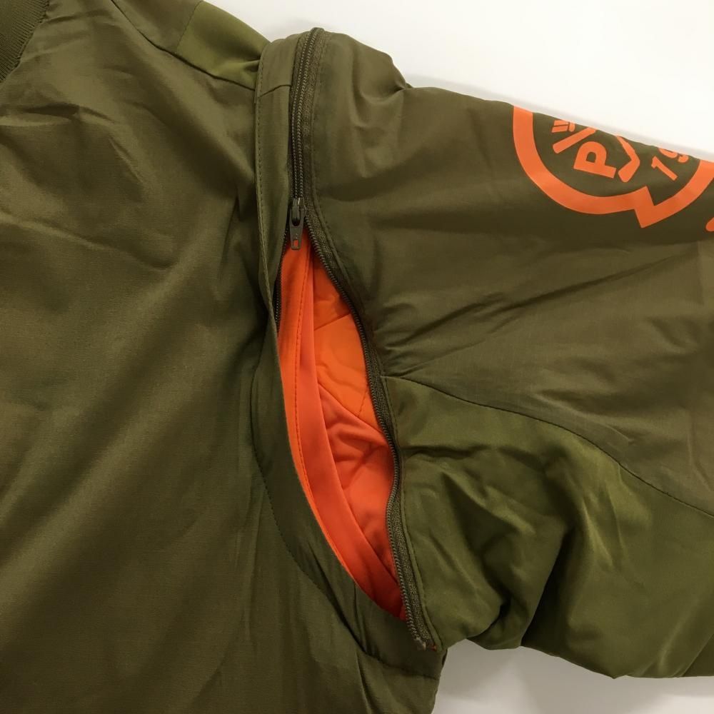 新品】パーリーゲイツ 4WAY中綿リバーシブルジャケット カーキ