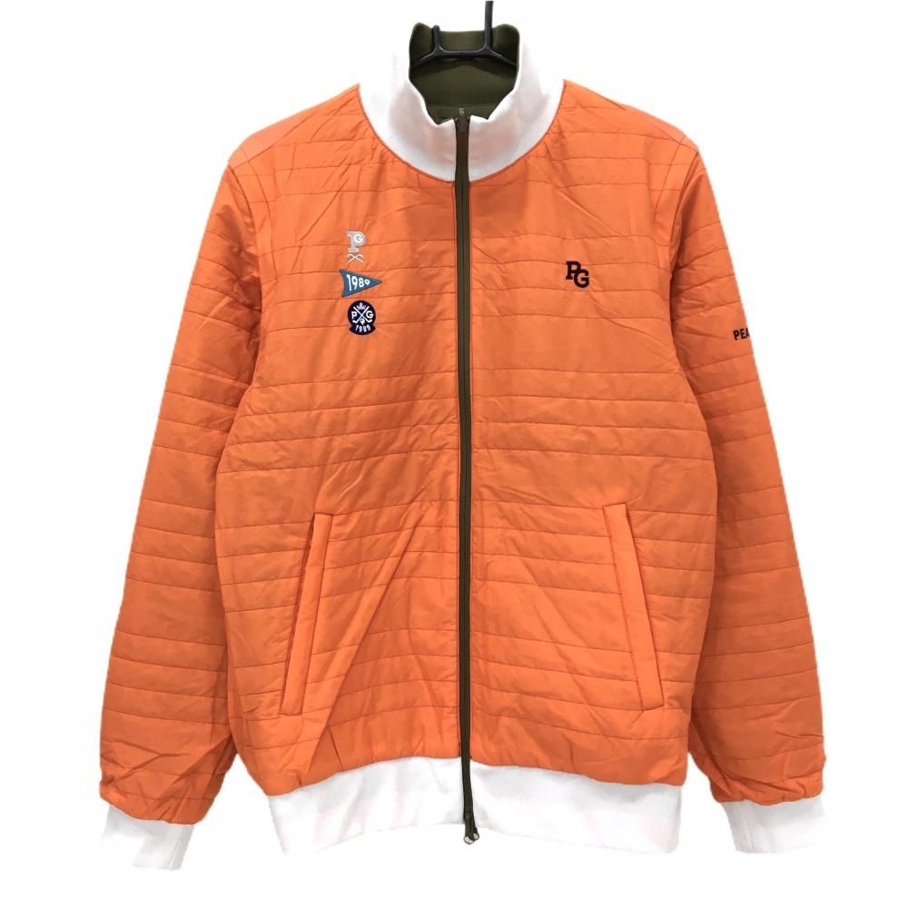 新品】パーリーゲイツ 4WAY中綿リバーシブルジャケット カーキ