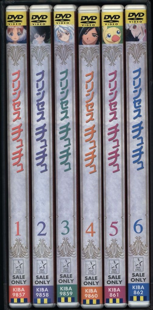プリンセスチュチュ DVD 全6巻セット アニメDVD プリンセスチュチュ 初回版 全6巻 セット - メルカリ