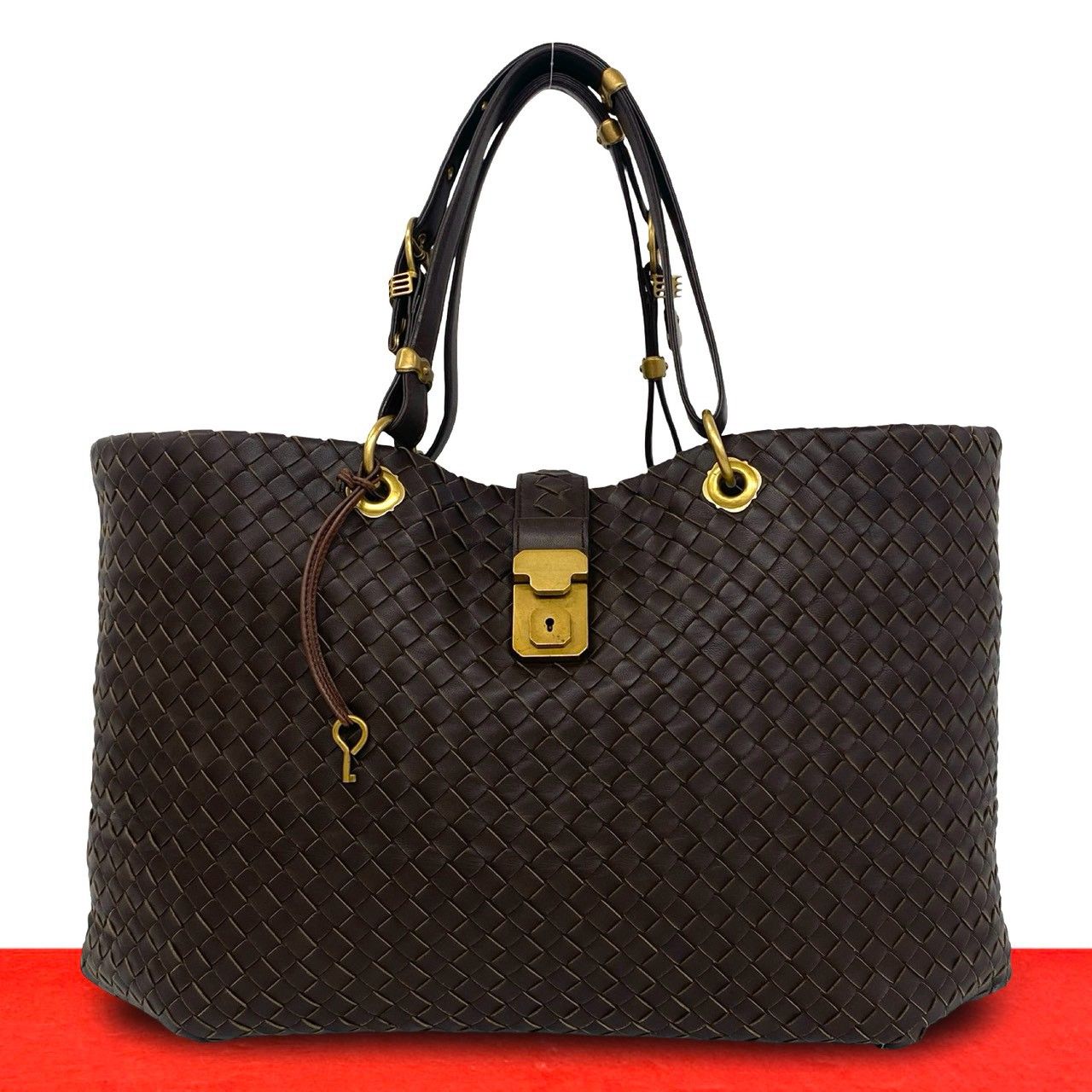 極 美品 BOTTEGA VENETA ボッテガヴェネタ ヴィンテージ イントレ