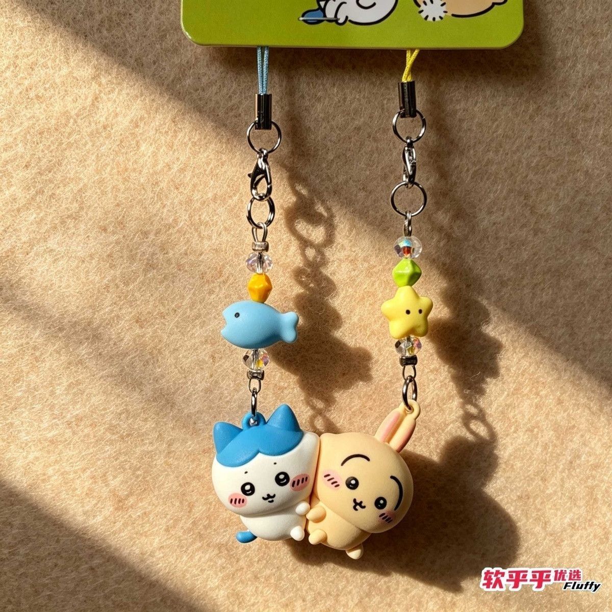 ちいかわ フィギュアキーホルダー モモンガ うさぎ 2点セット 予約販売】ちいかわ chiikawa 中国限定 ハチ うさぎ/モモンガ