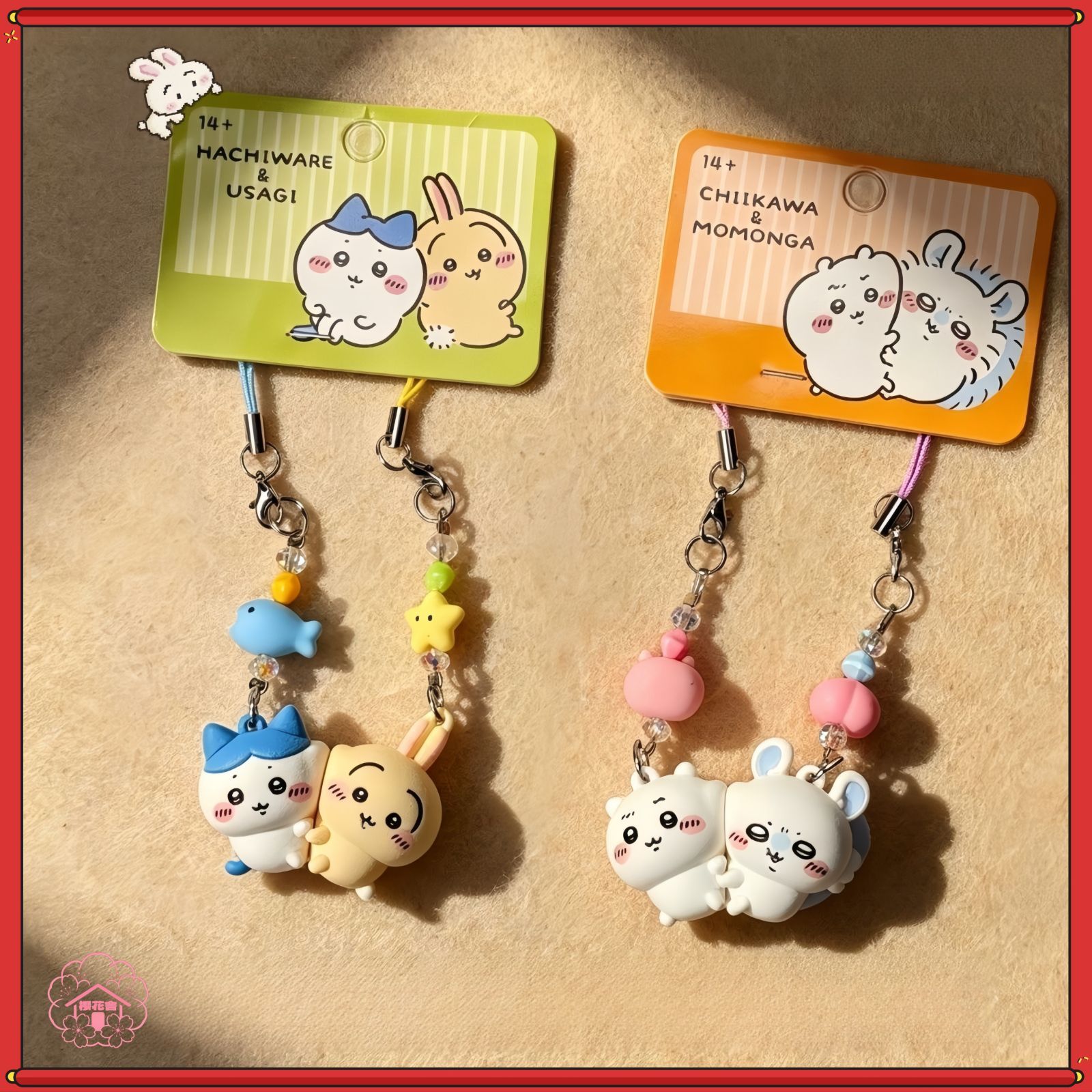予約販売】ちいかわ chiikawa 中国限定 ハチ うさぎ/モモンガ