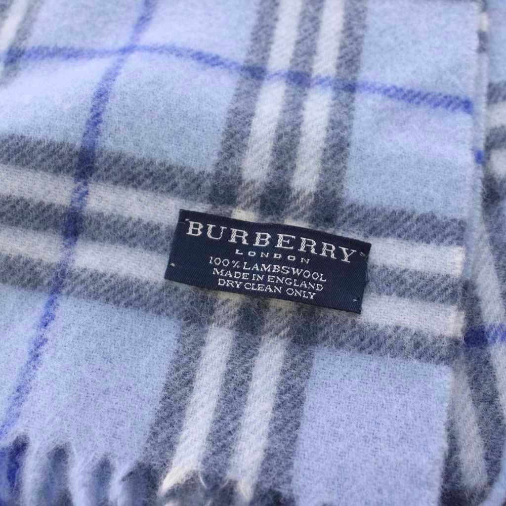 バーバリー ロンドン BURBERRY LONDON マフラー ノバチェック柄 ウール