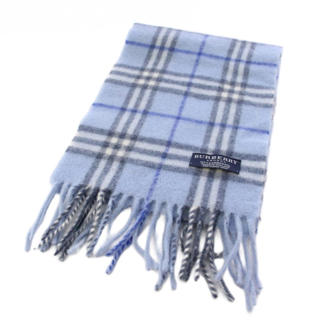 バーバリー ロンドン BURBERRY LONDON マフラー ノバチェック柄 ウール