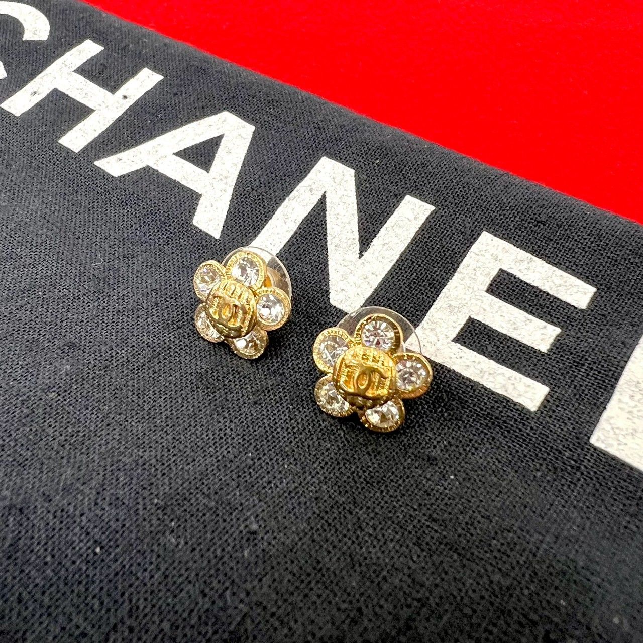 極 美品 コメ有 06A CHANEL シャネル ココマーク フラワー モチーフ