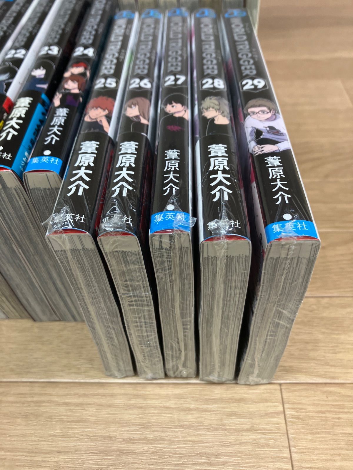 ☆②【25巻以降未開封】ワールドトリガー 1～29巻 コミックセット