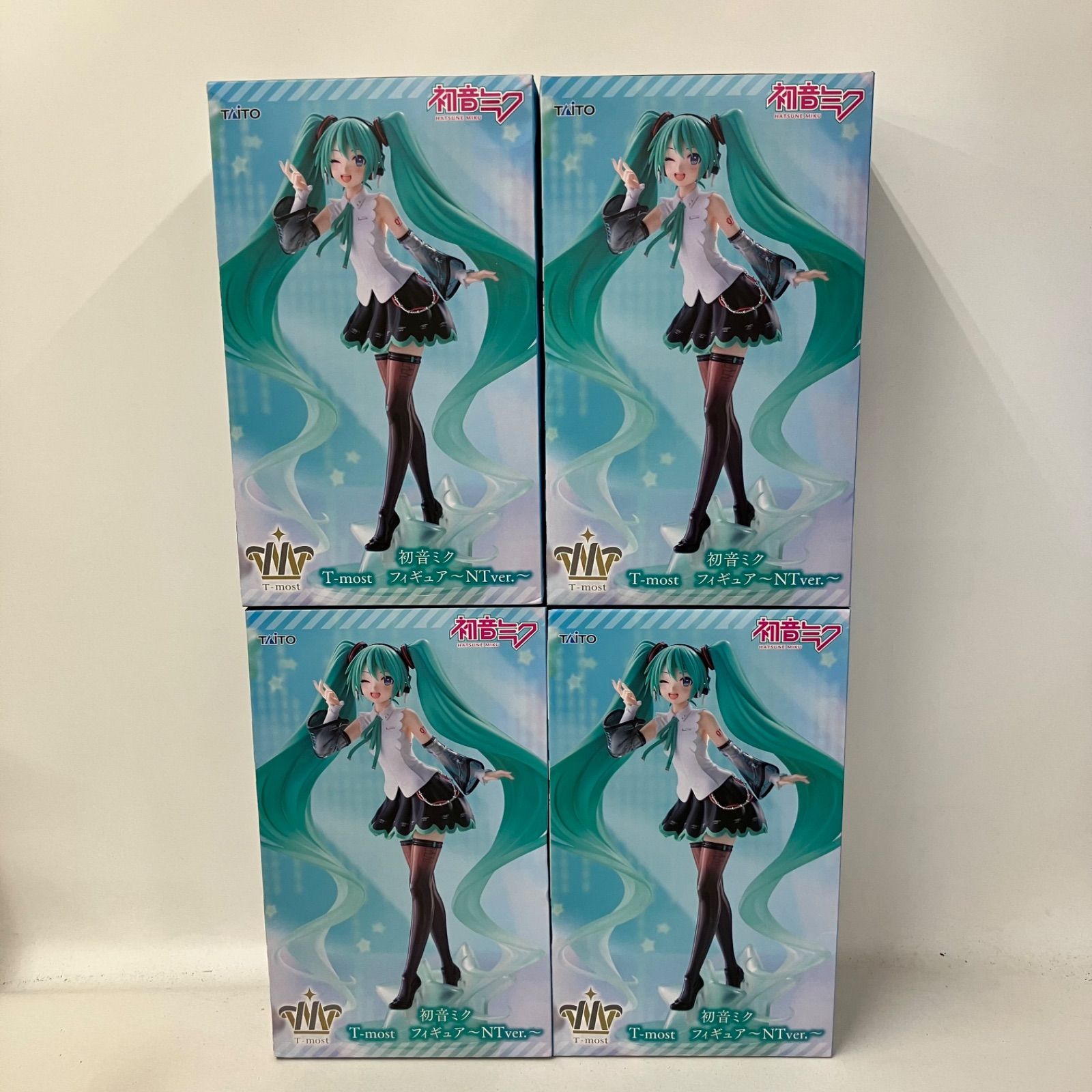 未開封 初音ミク T-most NTver. フィギュア 4個セット LF9G18 f107