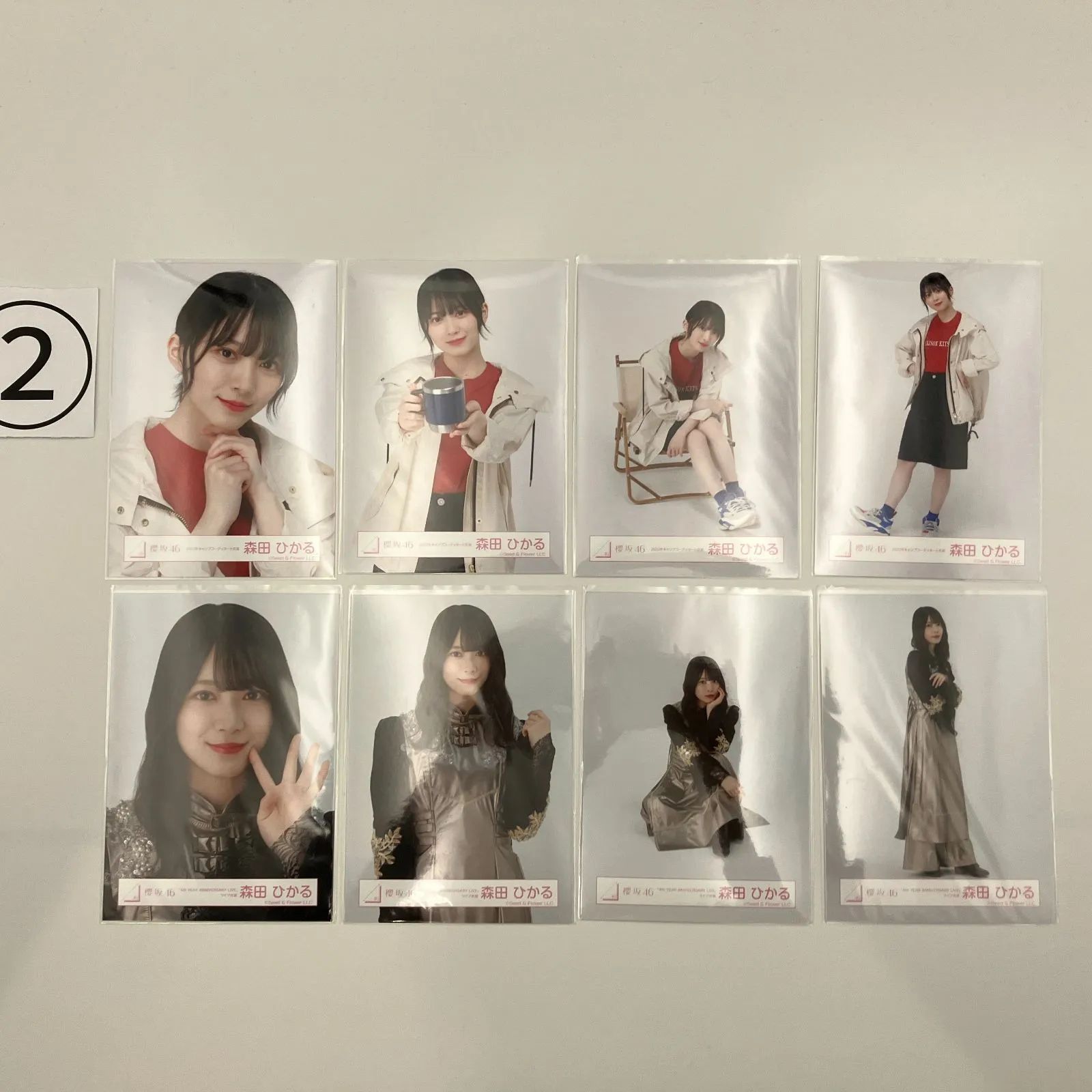 櫻坂46 森田ひかる 生写真 コンプ 4セット NL9123P f115 - メルカリ