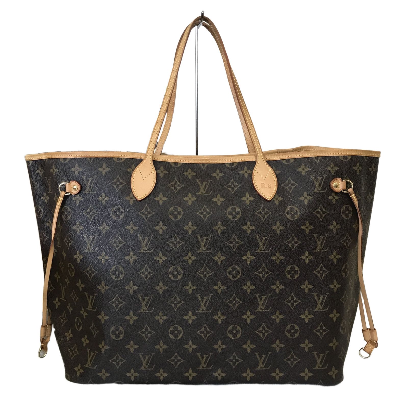 ルイヴィトン LOUIS VUITTON ネヴァーフルGM イニシャルあり モノグラム PVC トートバッグ メンズ レディース バッグ 中古 T11592947 84,590円