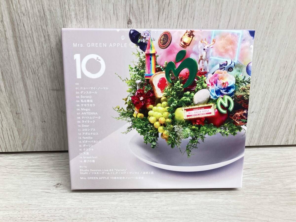 Mrs.GREEN APPLE CD 10(初回限定盤)(Blu-ray Disc付)※ 誤植クレジット