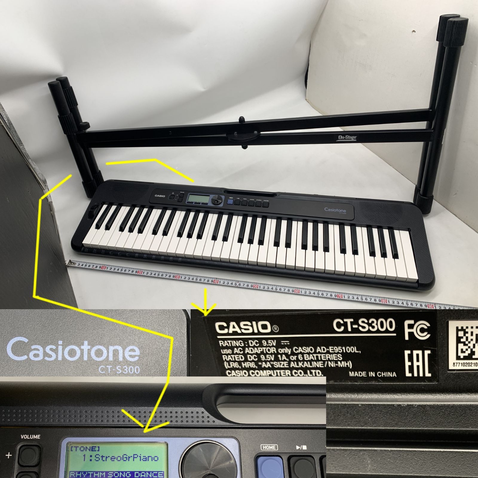 中古】【楽器】【キーボード】 CASIO(カシオ) 2021年製 Casiotone『CT