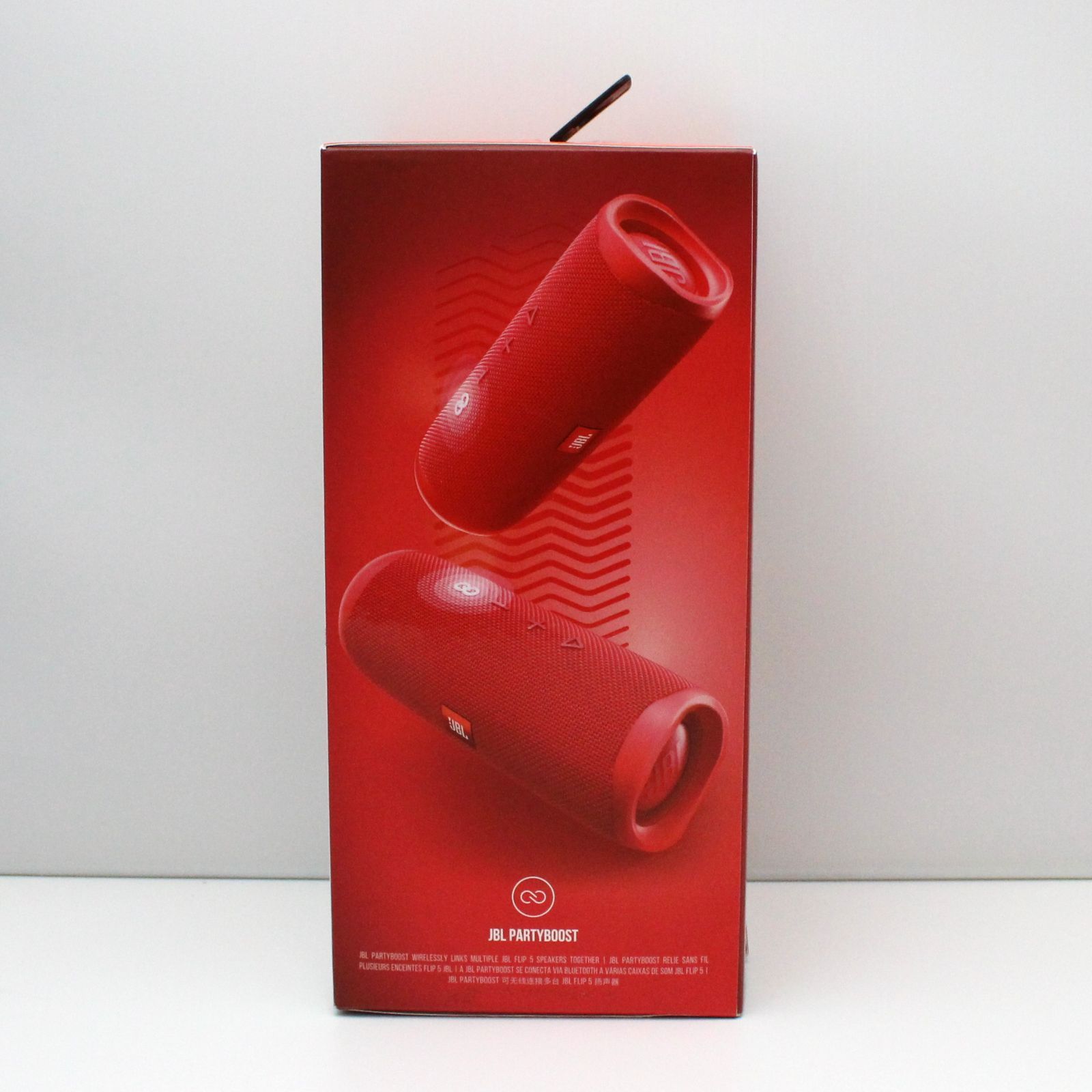 JBL／ジェービーエル ポータブルBluetoothスピーカー JBL FLIP5 レッド